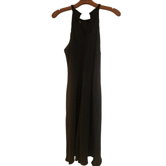 R&M Richards Black Evening Gown Sleeveless Maxi Dress For Women Size 14 - Picture 3 of 5
